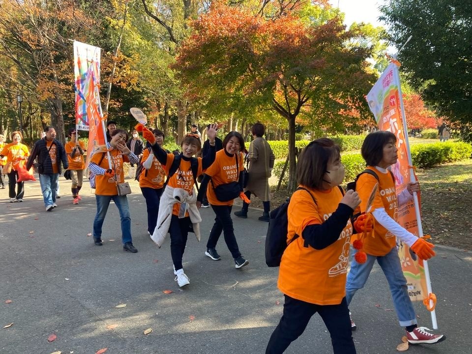 オレンジウオーク大阪イベントに参加しました！