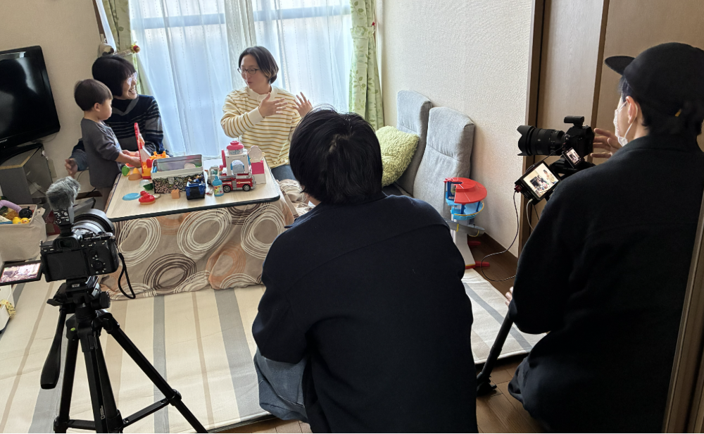 内閣府から、孤立を防ぐ事例として取材を受け、動画で紹介